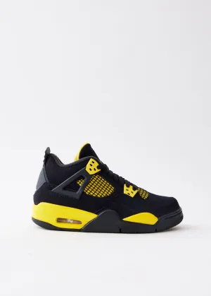 Air Jordan 4 Retro 'Thunder' Sneakers (GS)