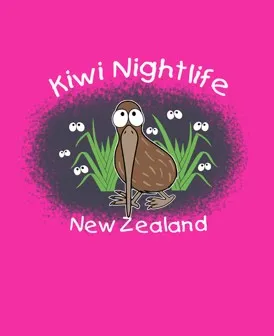 CHILDRENS TEE - KIWI NIGHTLIFE