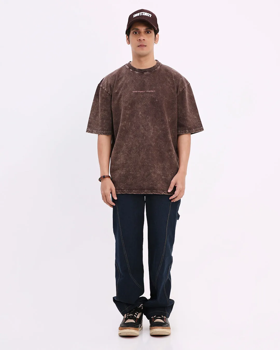 Copper Washed Out Oversized T-shirt