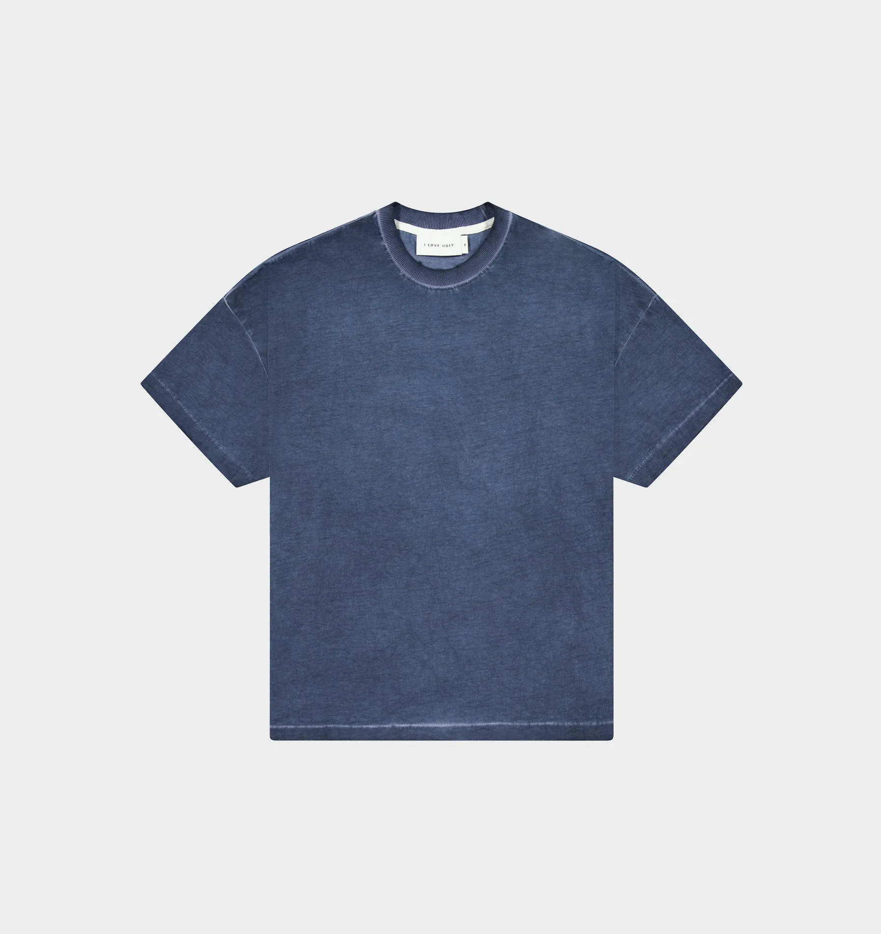 Distressed Lewi Tee - Dirty Navy