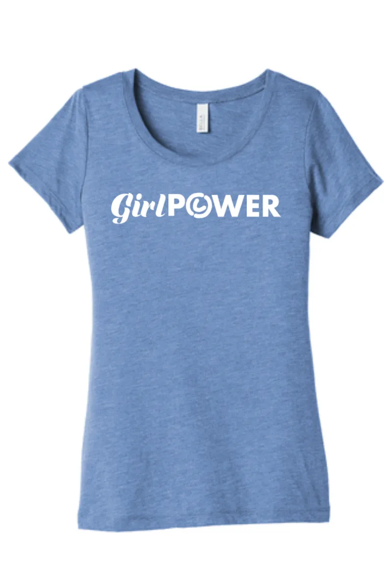 Girl Power women’s triblend short sleeve tee