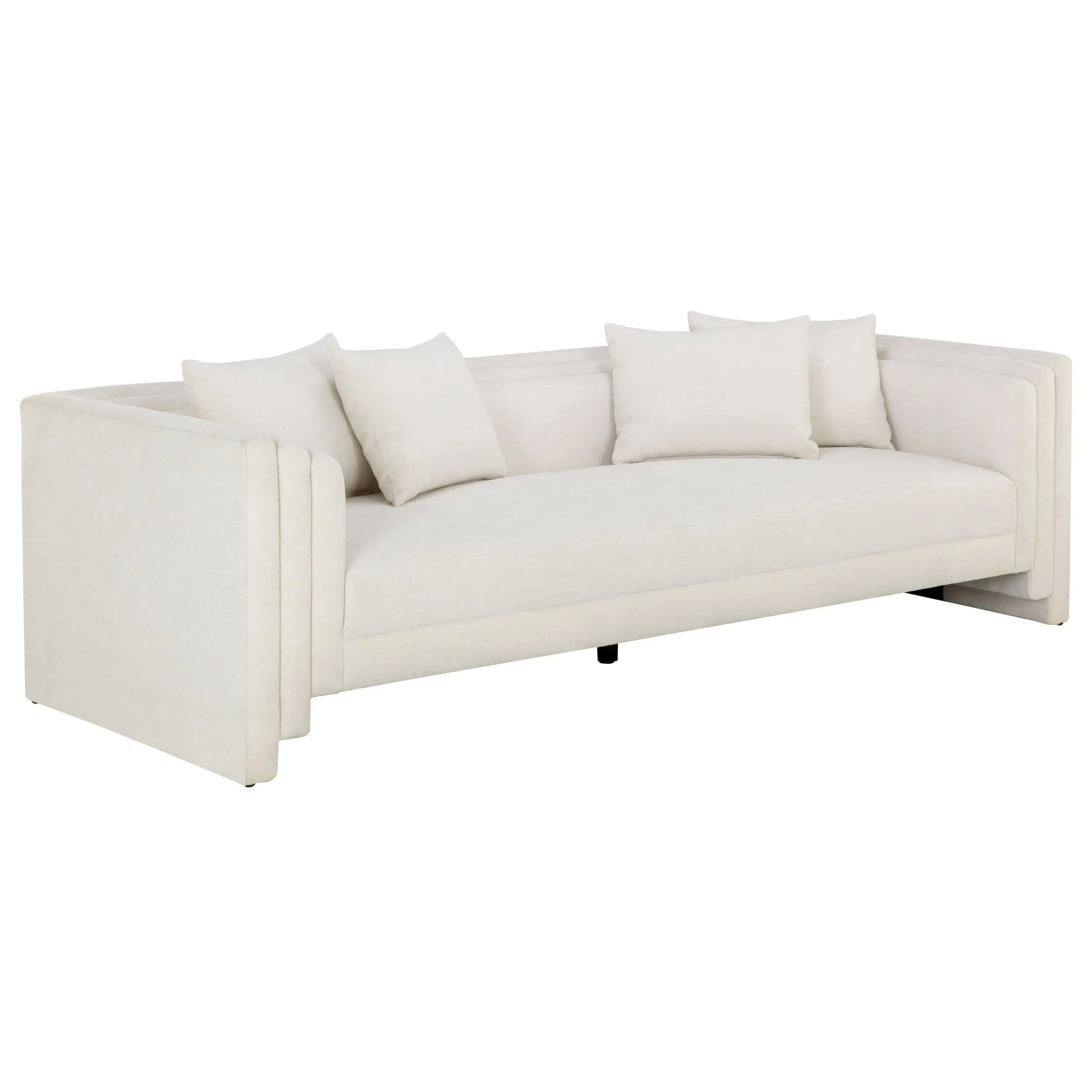 Kira Sofa, Heather Ivory Tweed