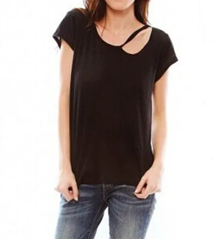 LNA Desert Crew Neck Tee -Black