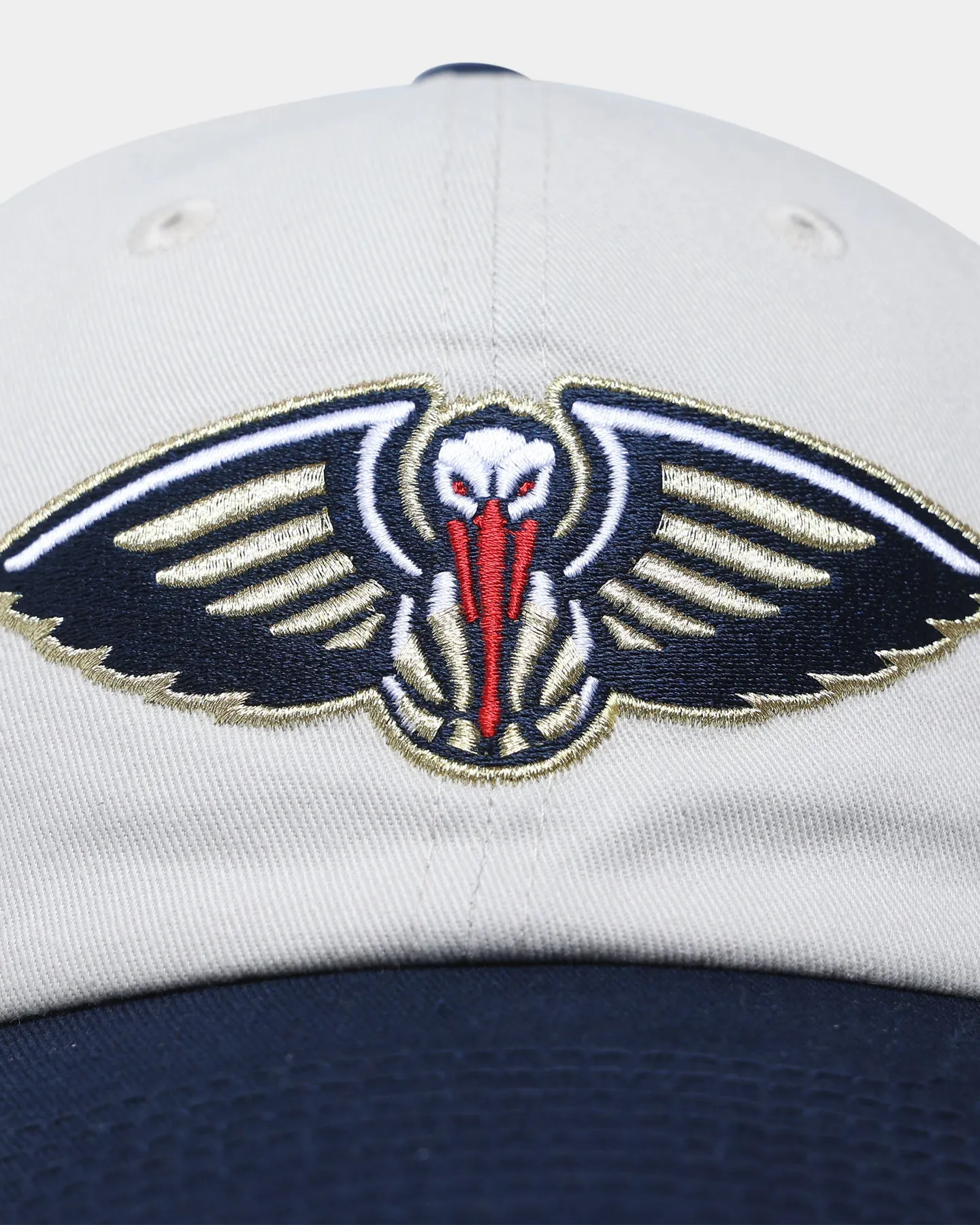 New Era New Orleans Pelicans 'Original Team Colour Visor' Casual Classic Strapback Stone