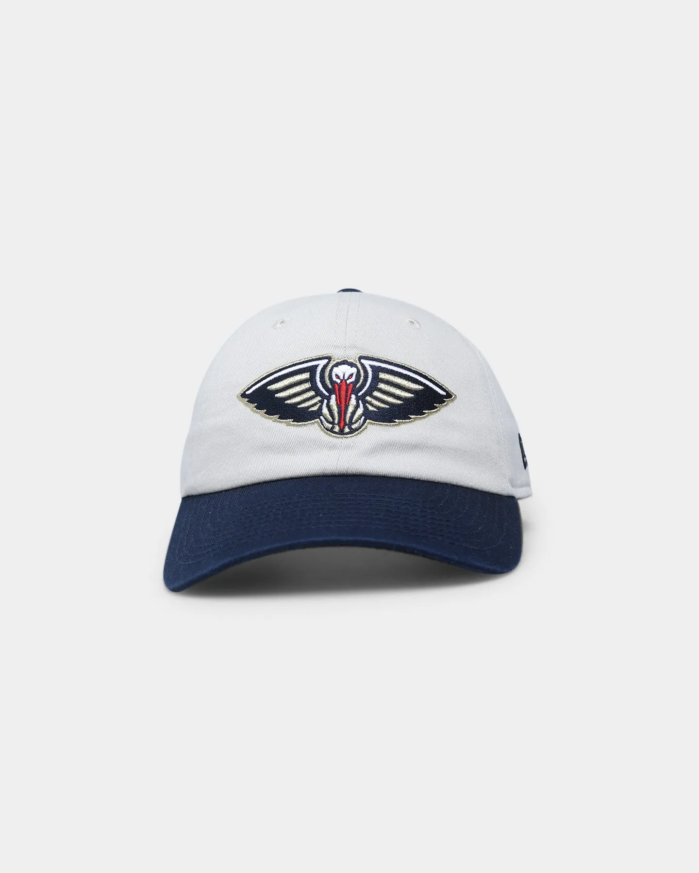 New Era New Orleans Pelicans 'Original Team Colour Visor' Casual Classic Strapback Stone