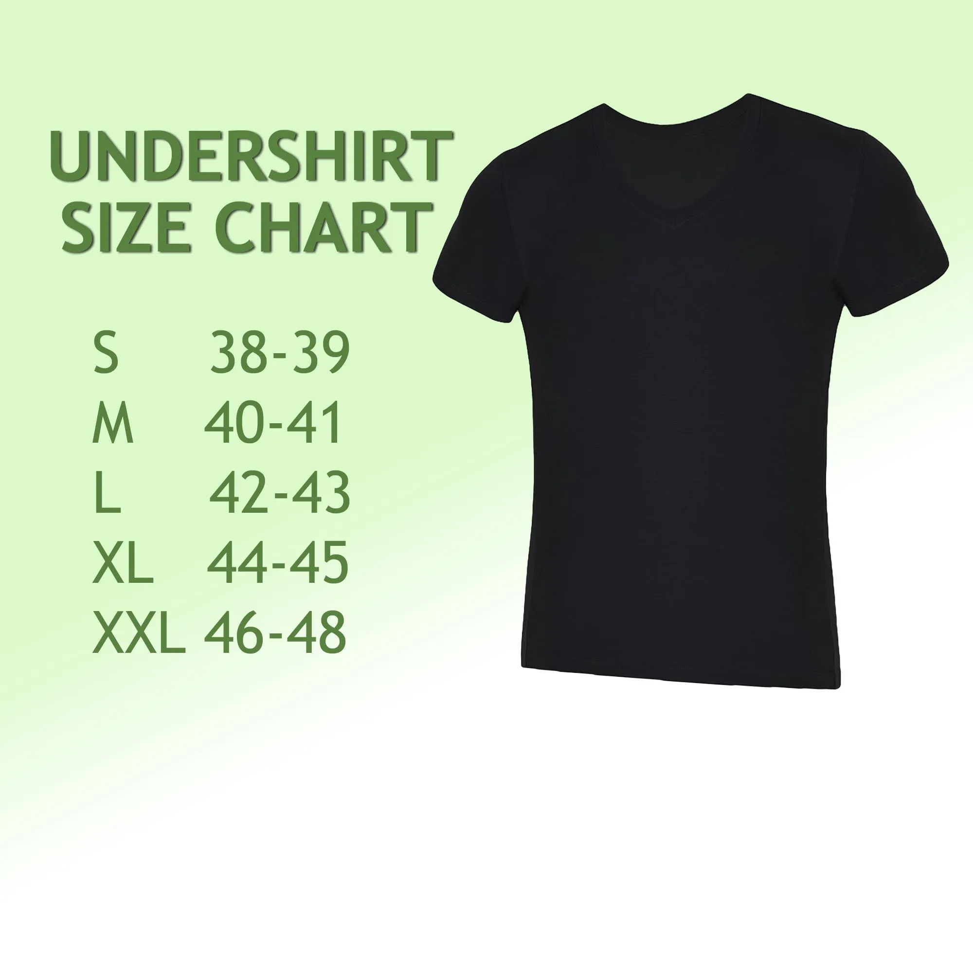 Premium V Neck T Shirts for Men Rayon Made from Bamboo Tees Moisture