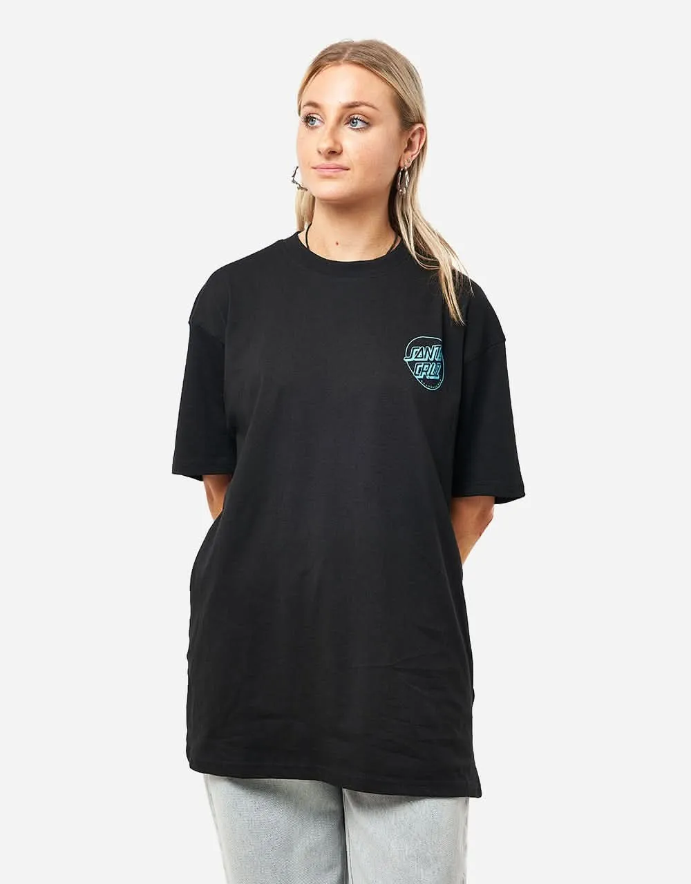 Santa Cruz Dressen Mash Up Opus T-Shirt - Black