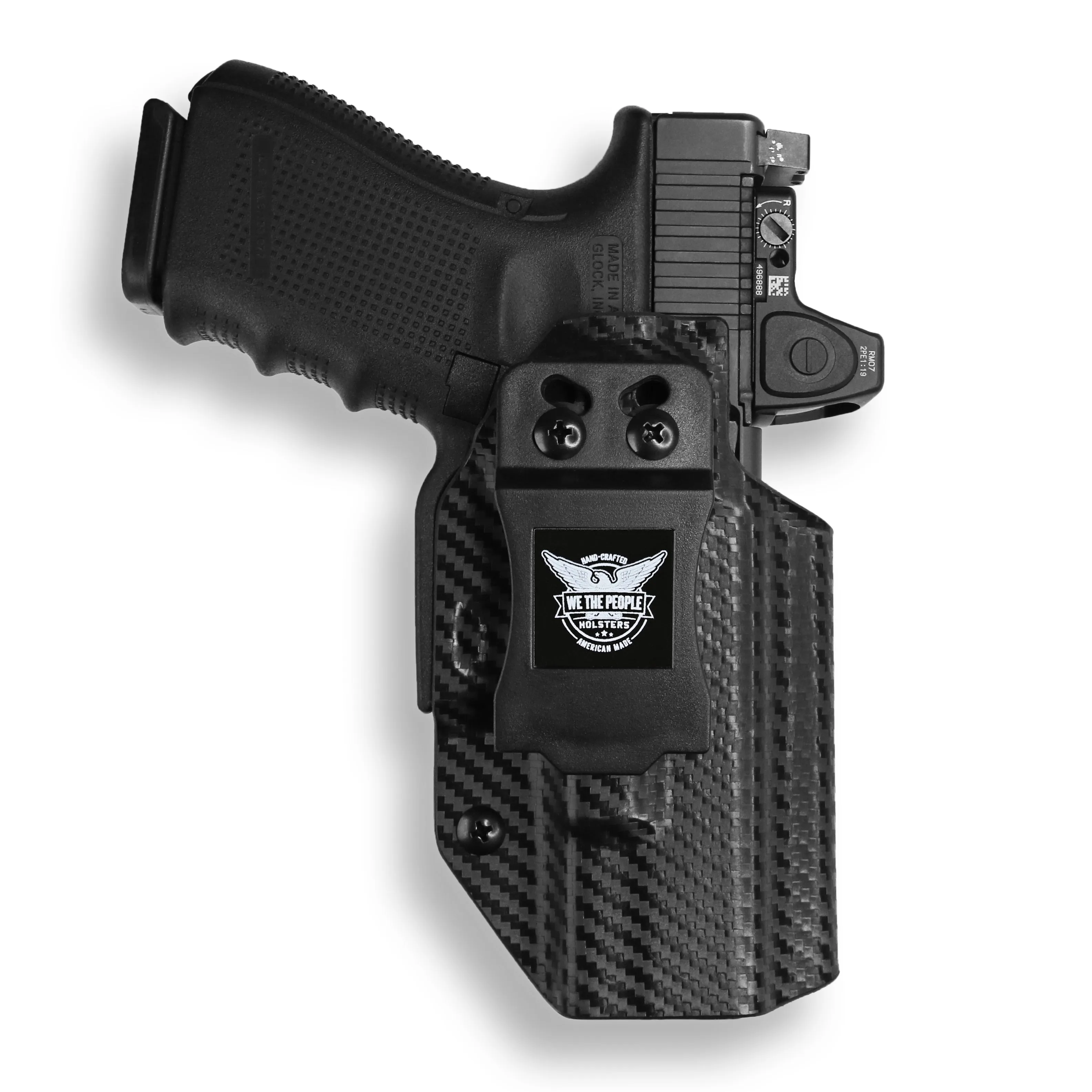 Sig Sauer P320-M17 Full Size 9MM/.40SW with Surefire X300U-A Light Red Dot Optic Cut IWB Holster