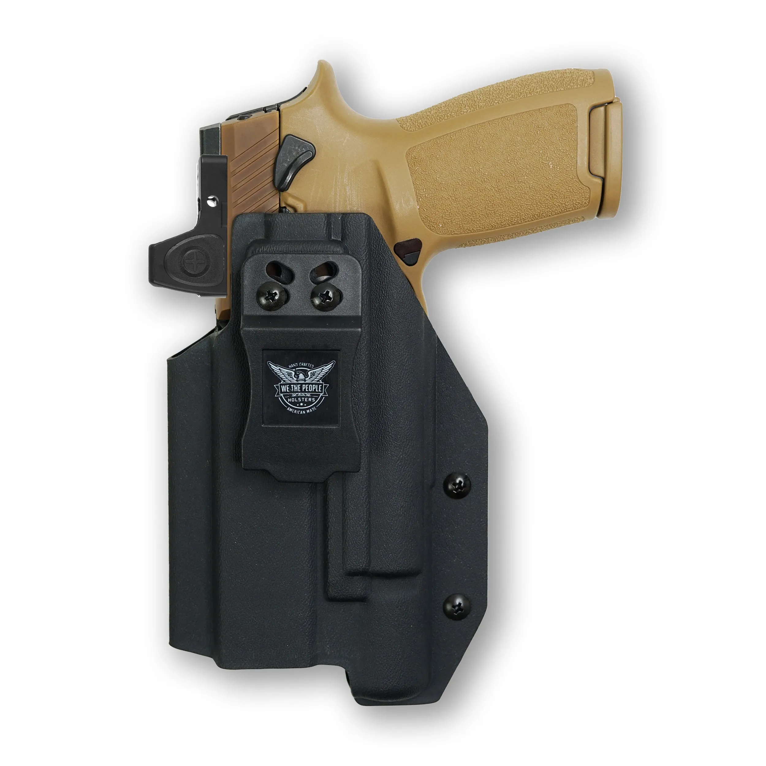 Sig Sauer P320-M17 Full Size 9MM/.40SW with Surefire X300U-A Light Red Dot Optic Cut IWB Holster