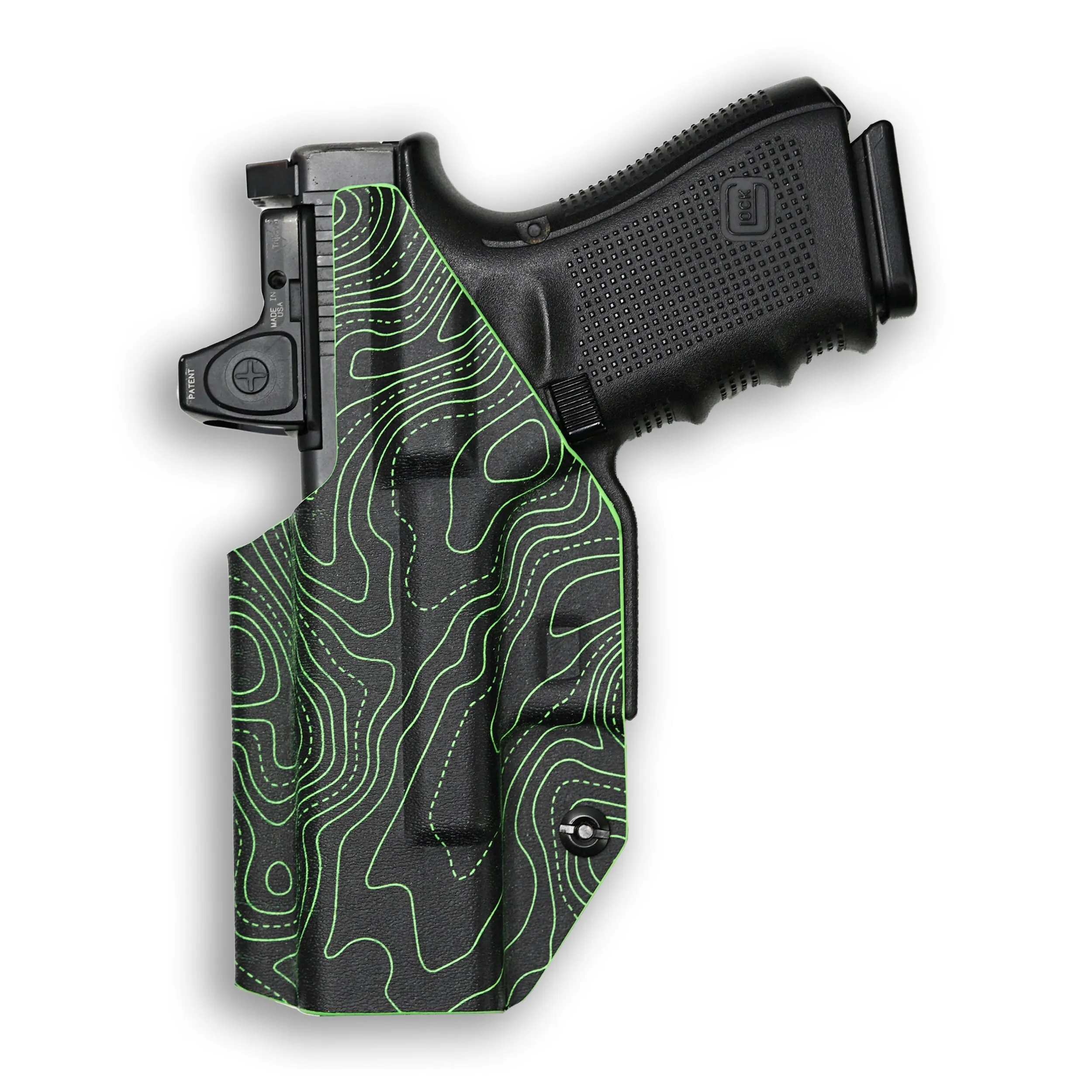 Sig Sauer P320-M17 Full Size 9MM/.40SW with Surefire X300U-A Light Red Dot Optic Cut IWB Holster