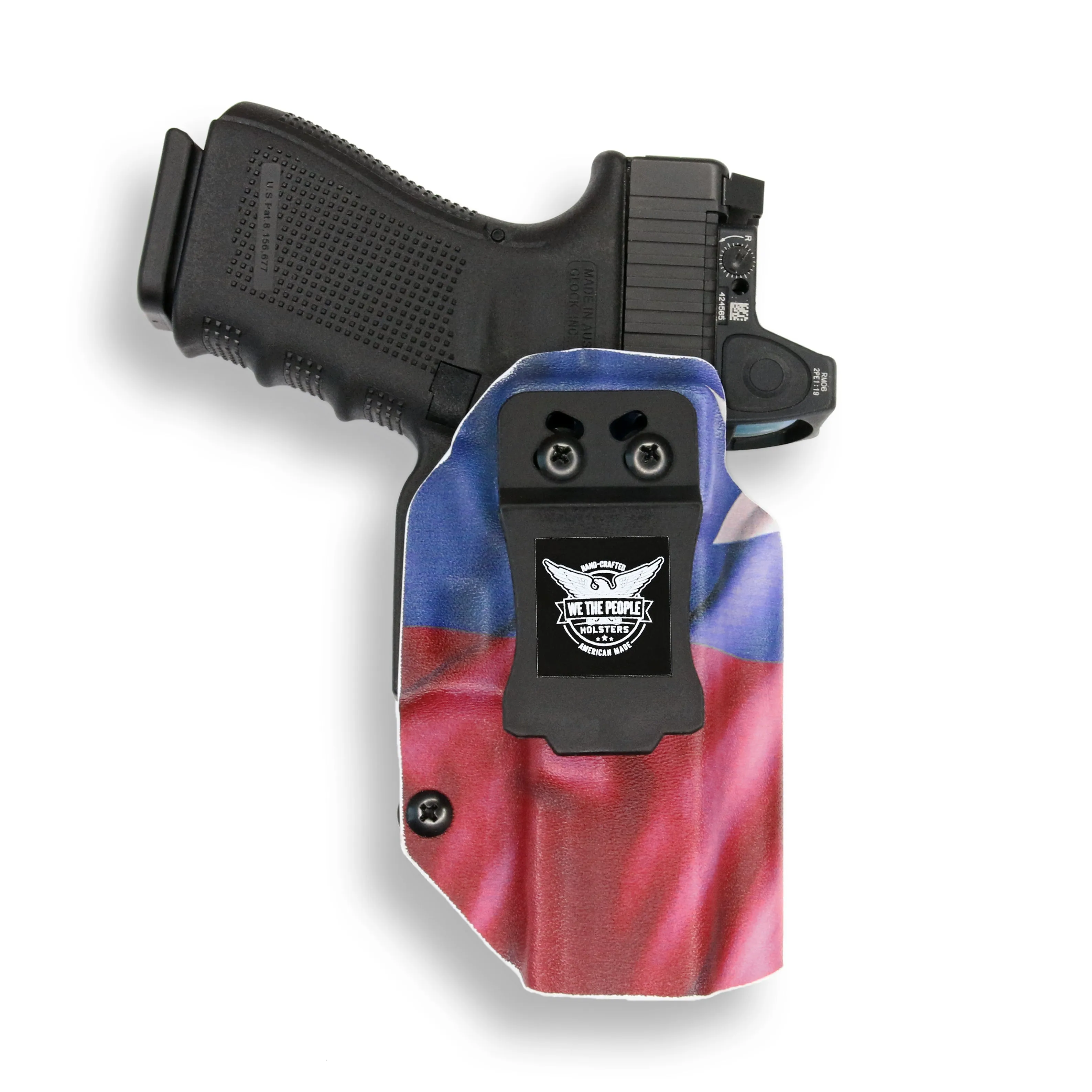 Sig Sauer P320-M17 Full Size 9MM/.40SW with Surefire X300U-A Light Red Dot Optic Cut IWB Holster