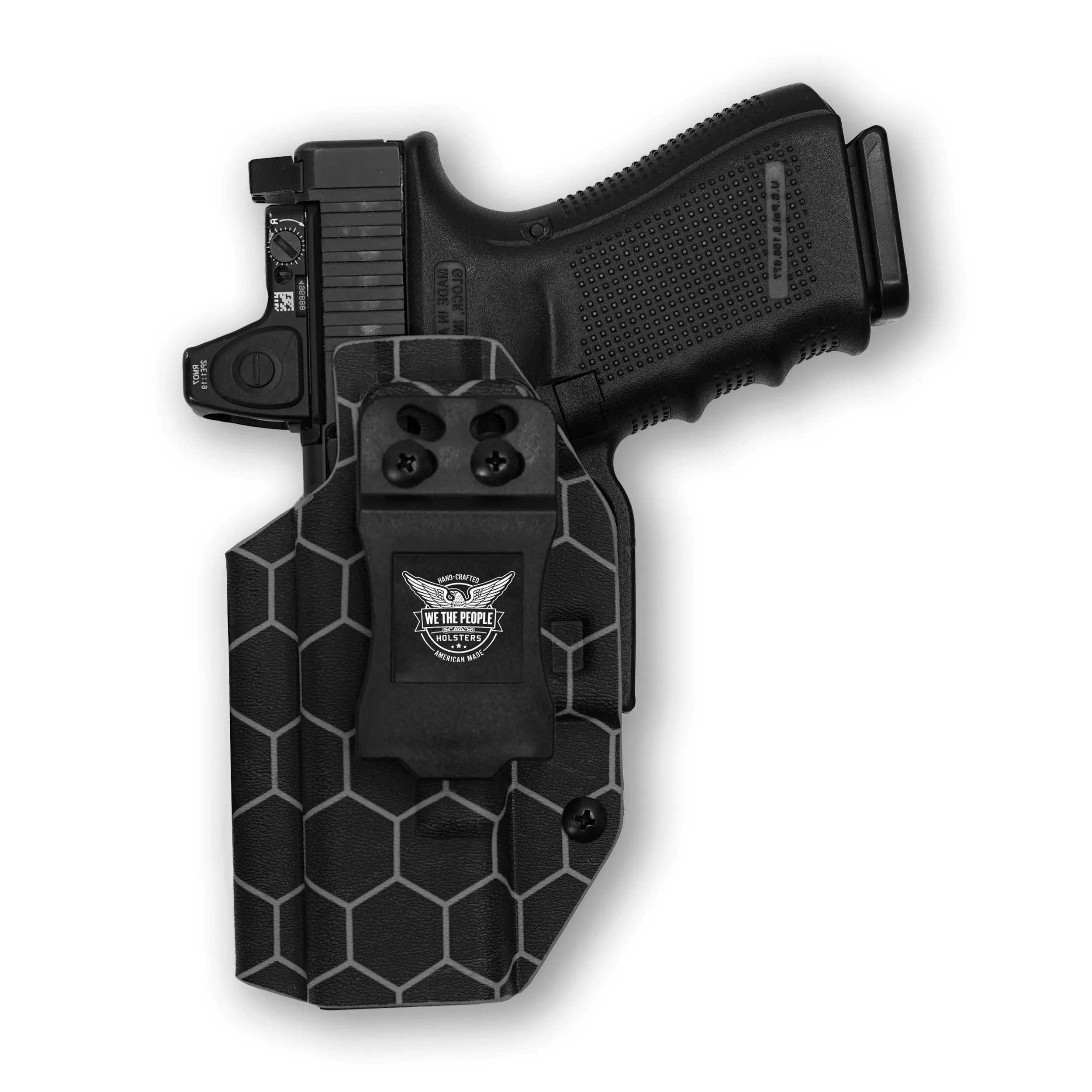 Sig Sauer P320-M17 Full Size 9MM/.40SW with Surefire X300U-A Light Red Dot Optic Cut IWB Holster