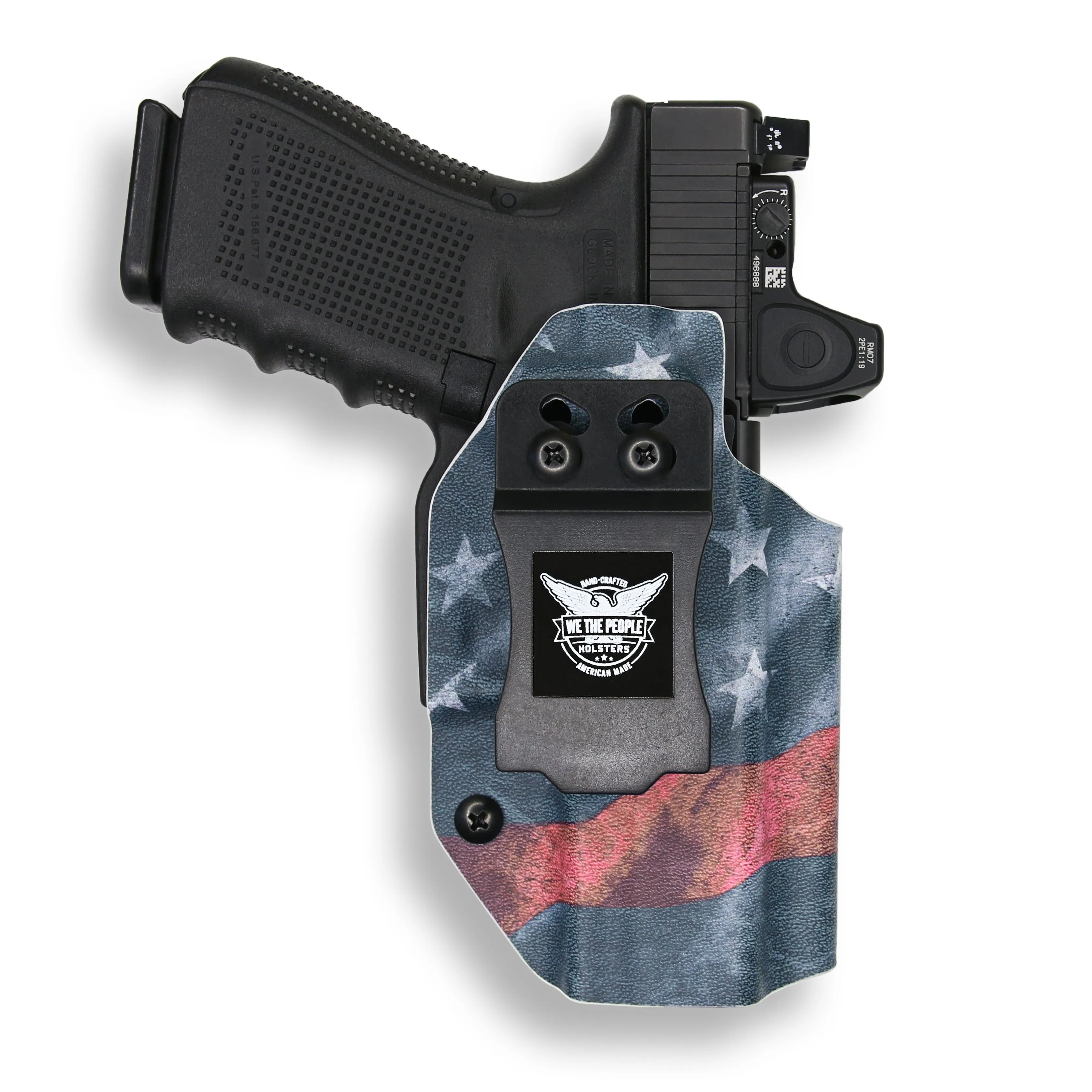 Sig Sauer P320-M17 Full Size 9MM/.40SW with Surefire X300U-A Light Red Dot Optic Cut IWB Holster