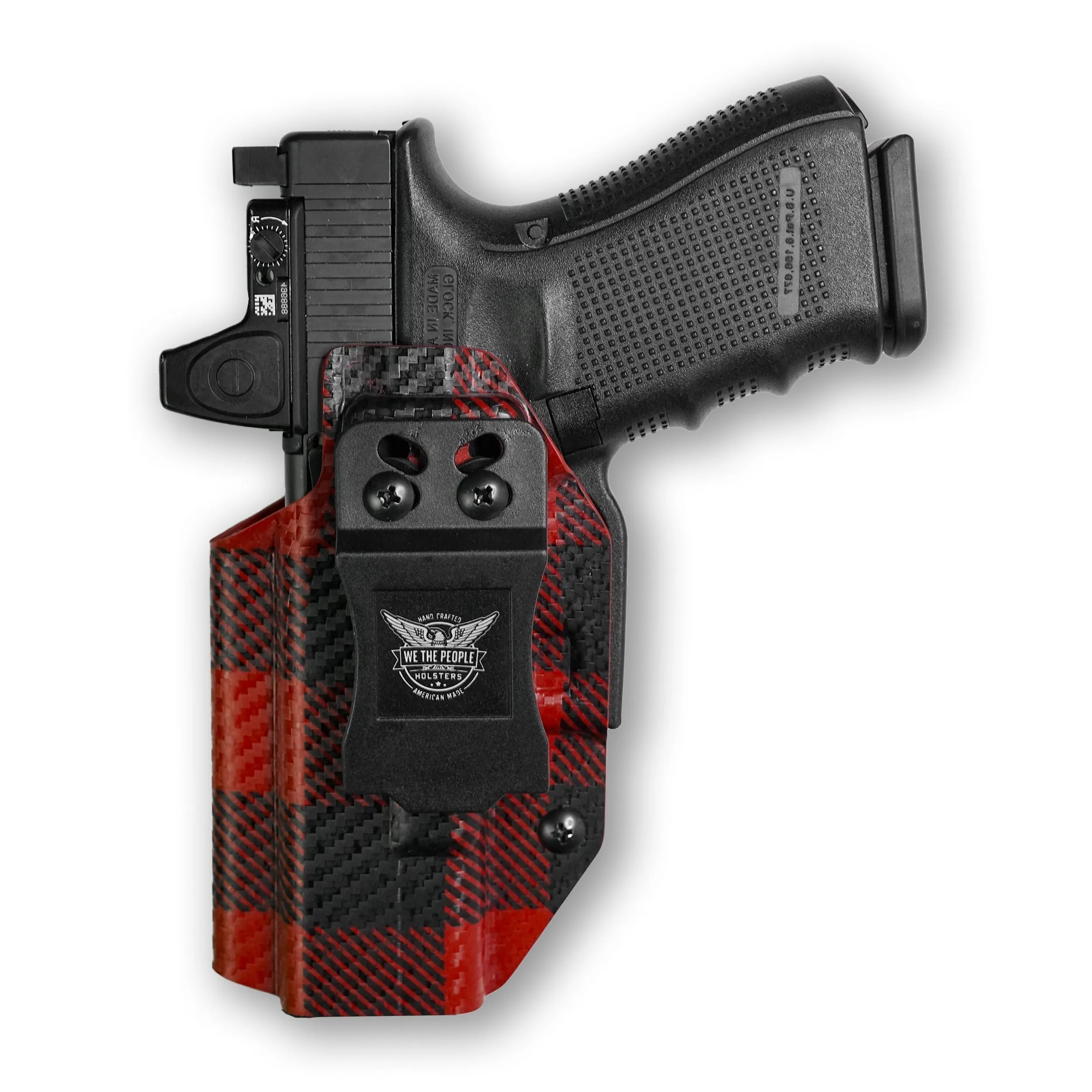 Sig Sauer P320-M17 Full Size 9MM/.40SW with Surefire X300U-A Light Red Dot Optic Cut IWB Holster