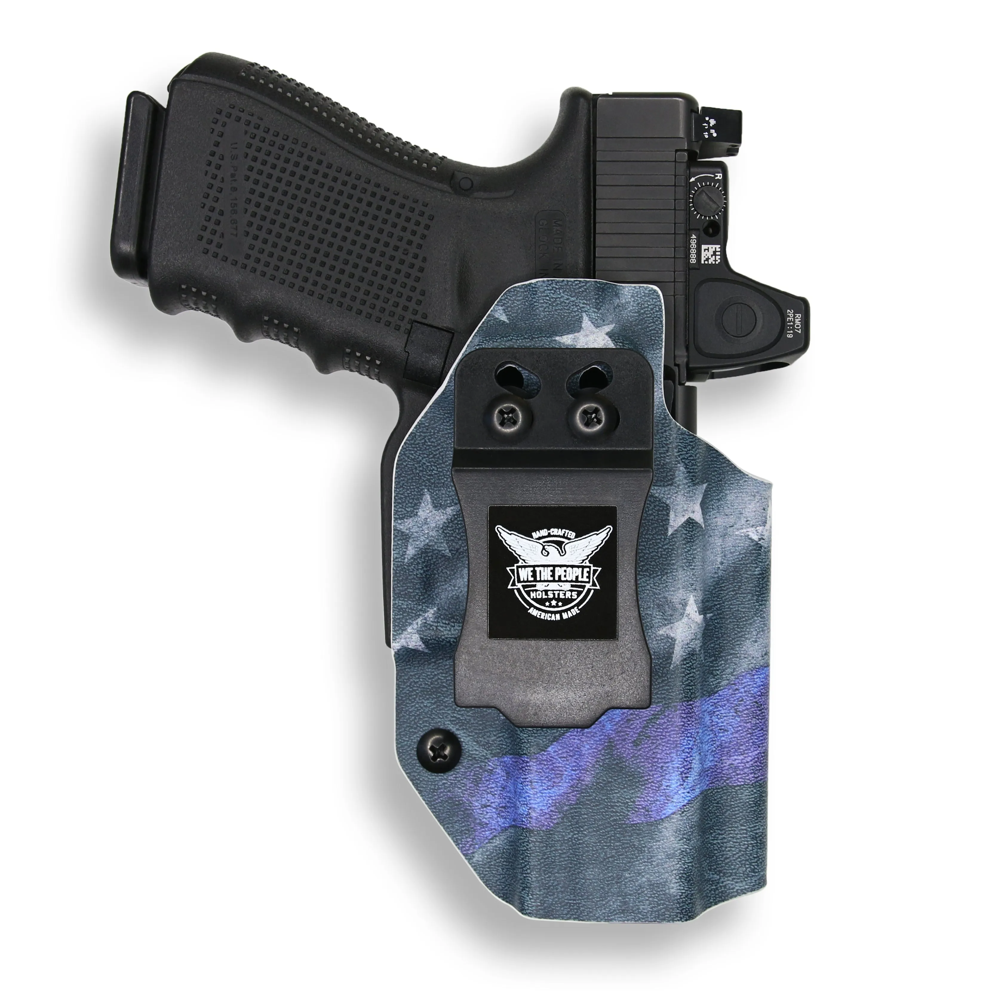 Sig Sauer P320-M17 Full Size 9MM/.40SW with Surefire X300U-A Light Red Dot Optic Cut IWB Holster