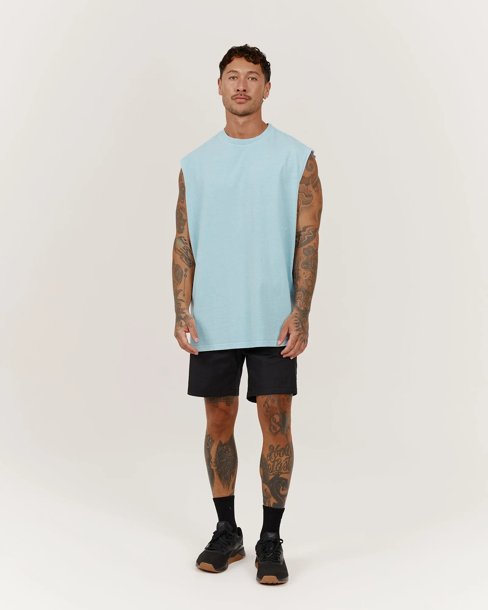 TIMELESS TANK - FADED BLUE