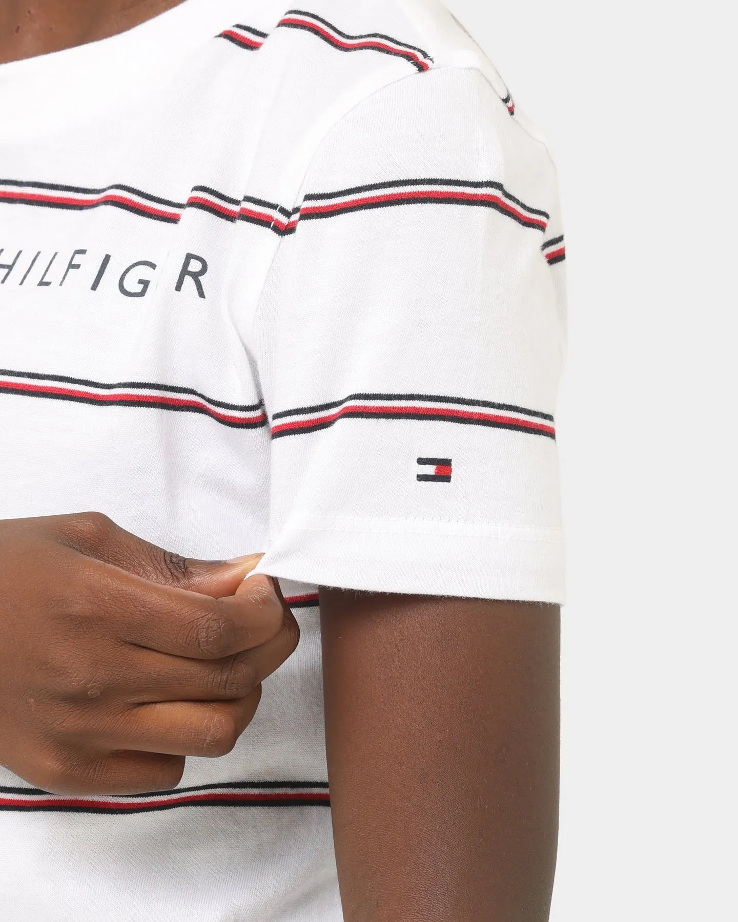 Tommy Hilfiger Kids' Essential Stripe T-Shirt White