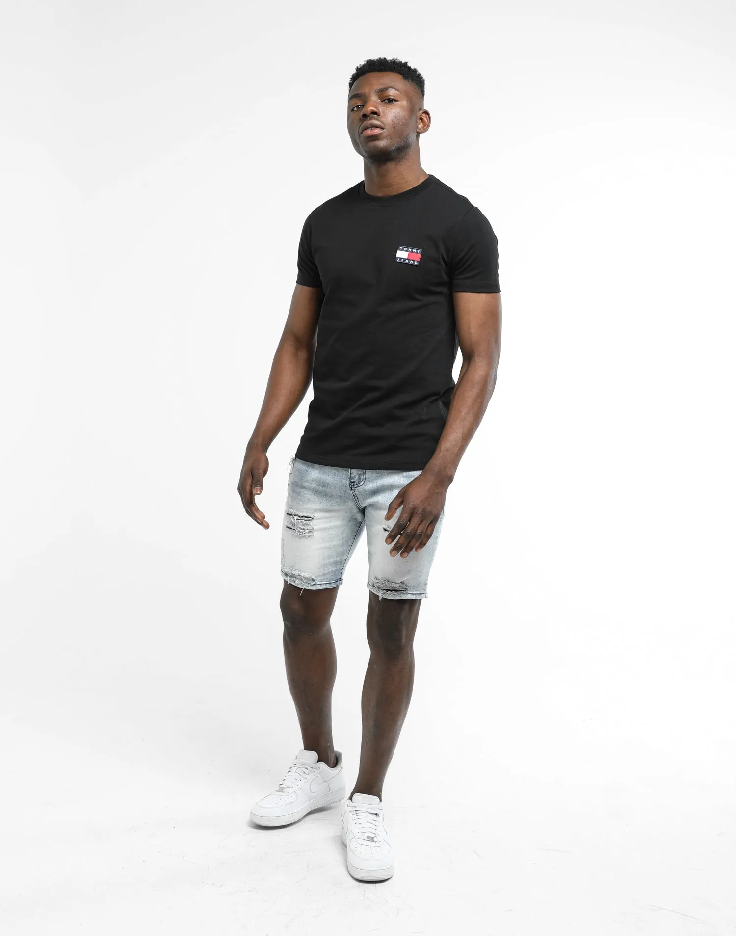 Tommy Jeans TJM Tommy Badge Tee Tommy Black