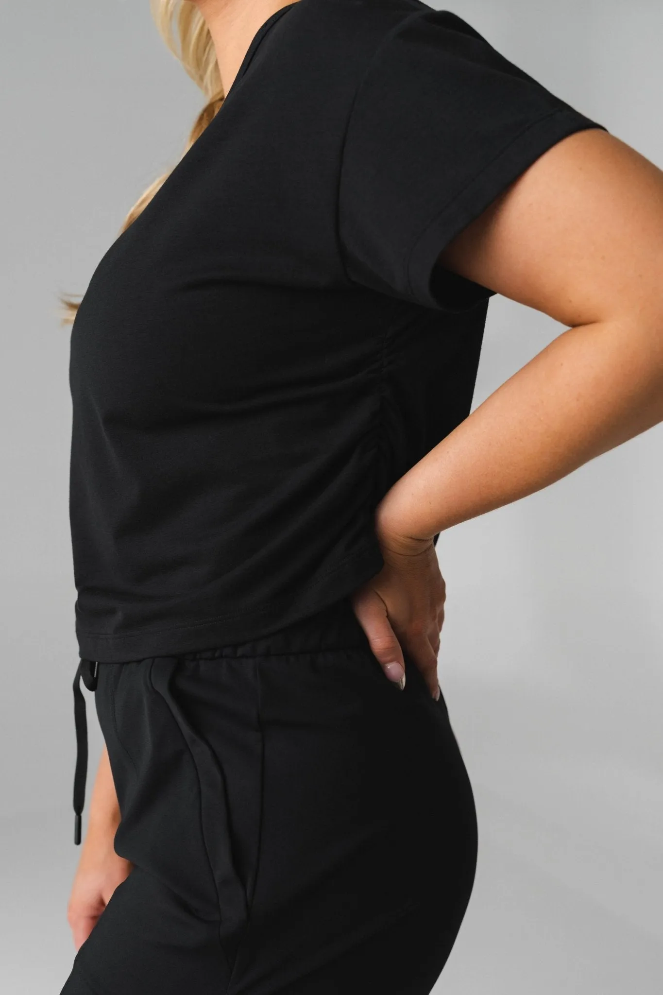 Vitality Versa®  Slouch Tee - Midnight