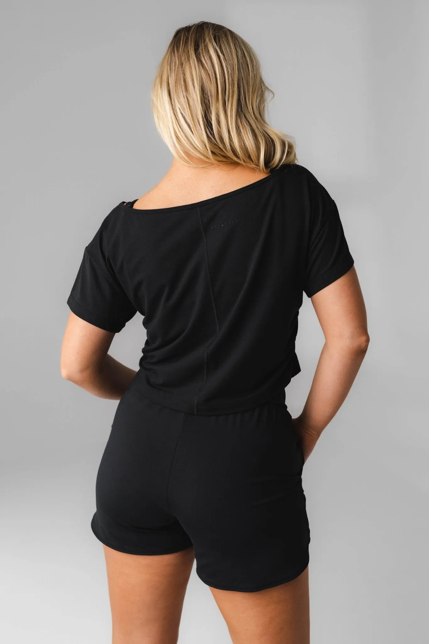 Vitality Versa®  Slouch Tee - Midnight